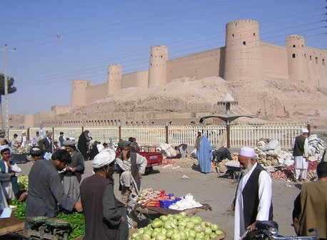 the citadel of Herat, Afghanistan