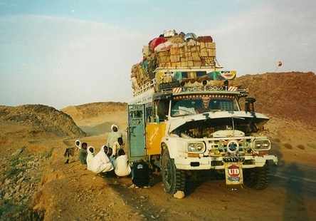 a pit-stop on the Batn al-Hadjar