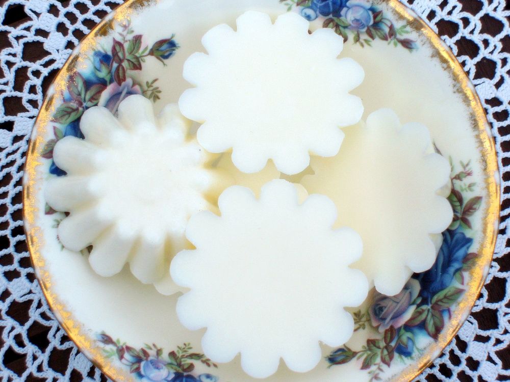 Pack of 4 Handpoured Natural Soy Wax Scented Tarts