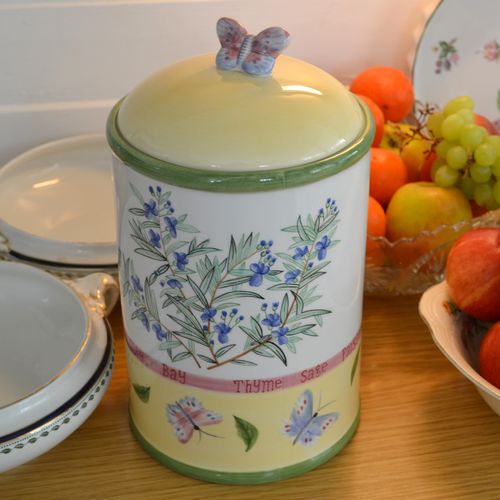 Worcester 'Herb Garden' Cookie Jar