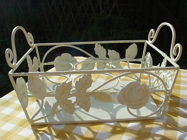 Vintage Herb or Flower Basket