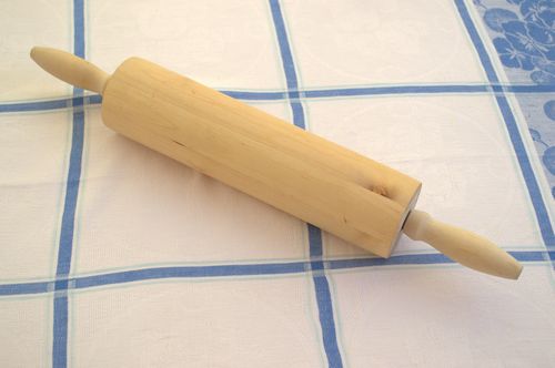 Vintage 1940's Wood Rolling Pin