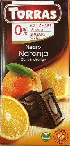 Torras Dark Chocolate with Orange - 75g