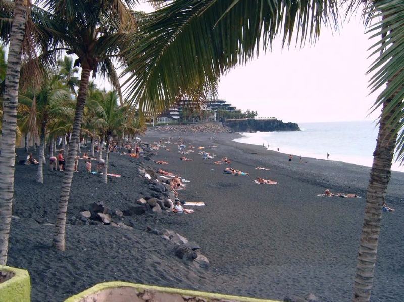 puerto naos beach la palma canary islands