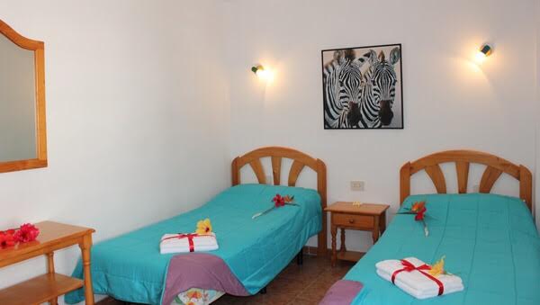 2-bedroom apartment latex mattresses puerto naos la palma