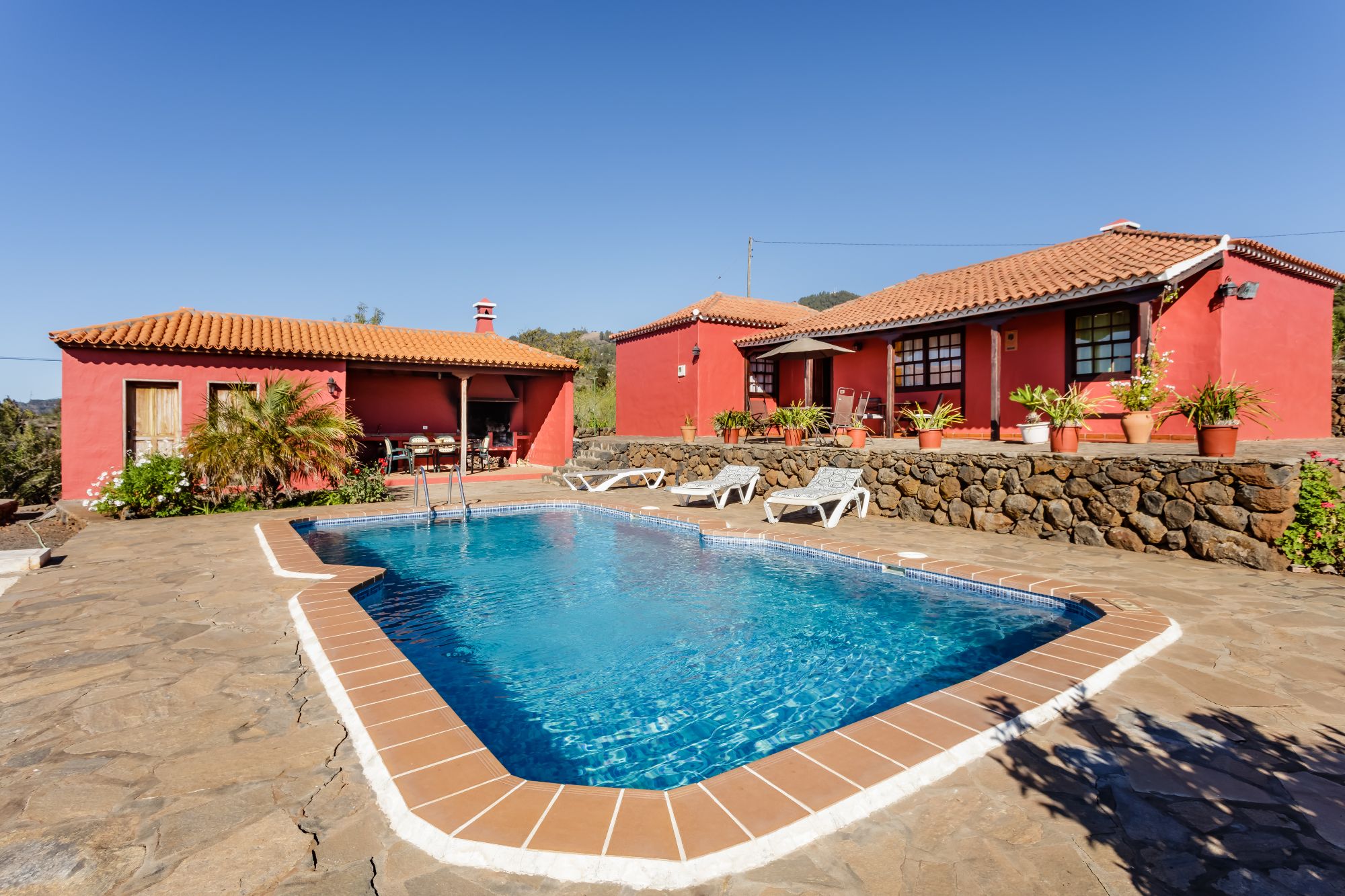 casa verada with private pool, puntagorda, la palma