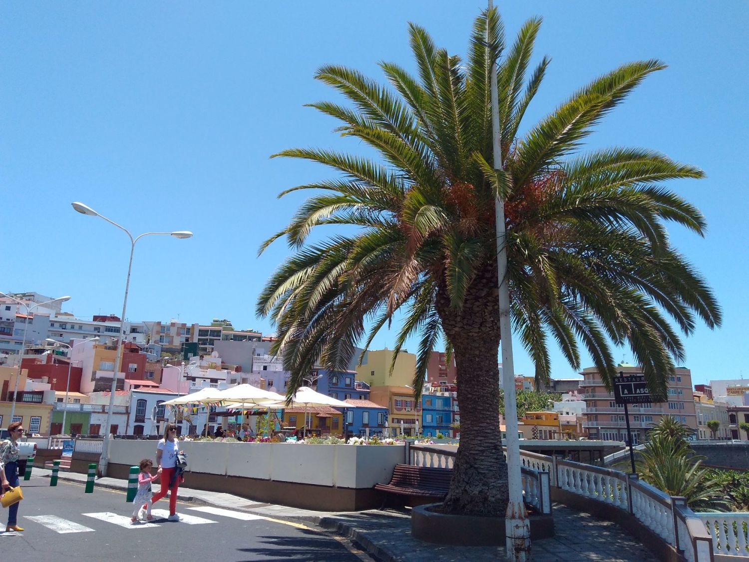 About Tazacorte, La Palma with information and photos on restaurants