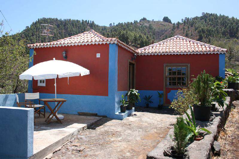 Casa Panchita umbrella in courtyard