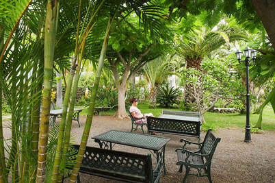 Apartments Los Llanos garden 2