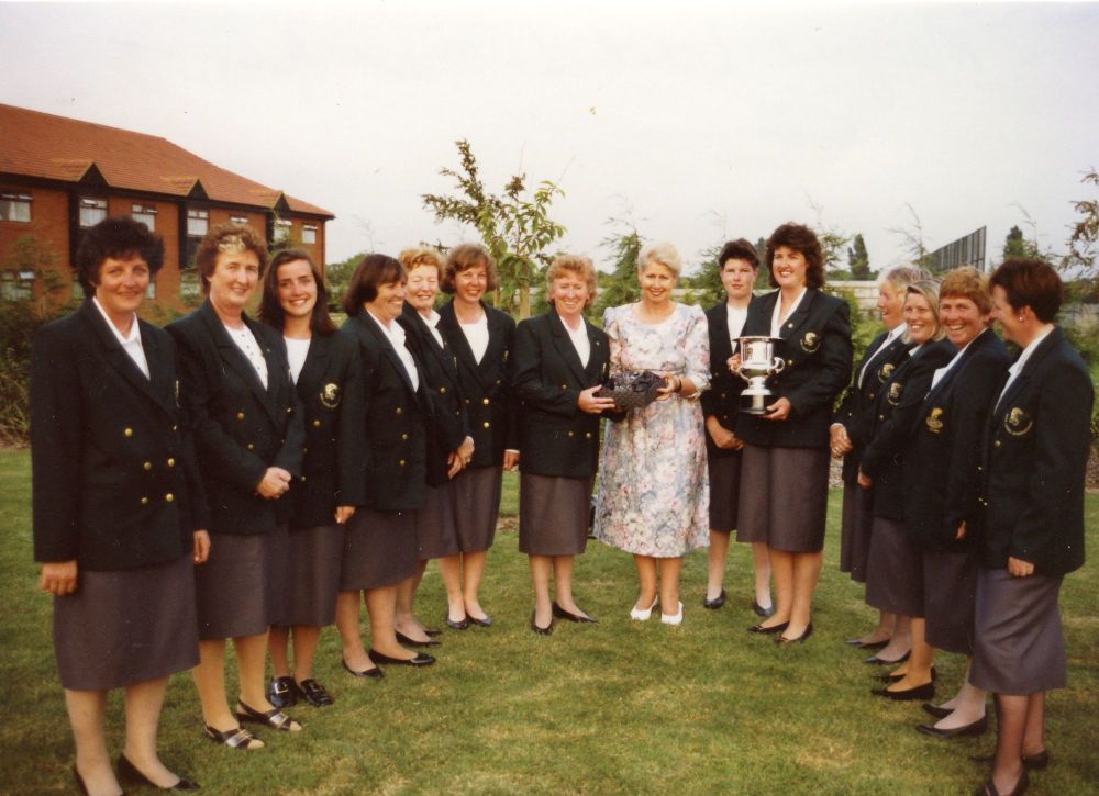 Ann Geary, RIP. The 1st Irish Ladies Flyfishing Team 1991, at Ruthland Wate