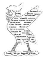 Liver Bird with names mentioned in Beatles Songs (L002)