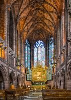 Lady Chapel, Liverpool Anglican Cathedral    Photographic Print
