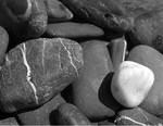 Pebbles on a Beach - Tent fold photo card  (PEB1)