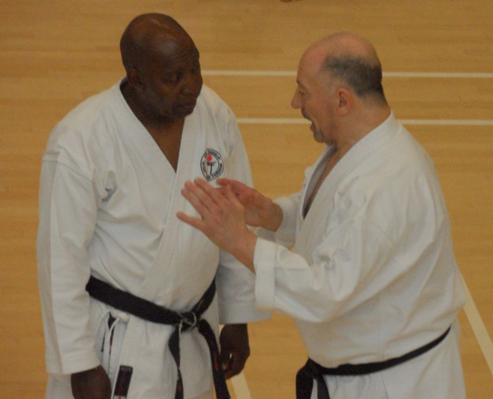 Sensei Terry with Sensei Terry