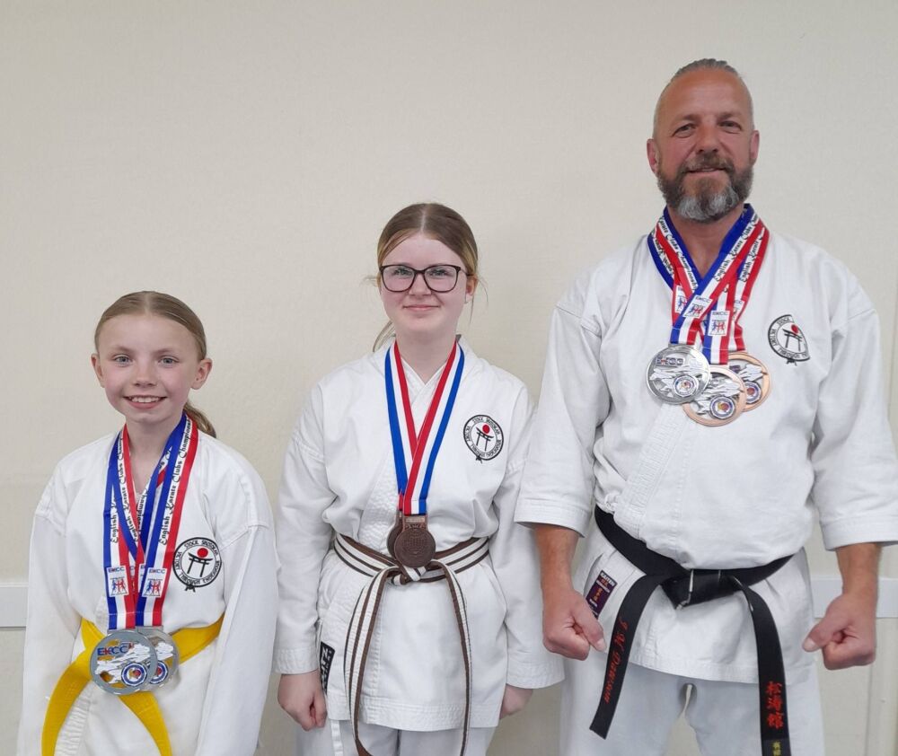 MedalwinnersSophieJasonTiva