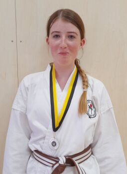 Thames Competition 2026 Isabella Silver Kumite