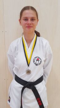 Thames Competition 2026 Lucie Silver Kumite
