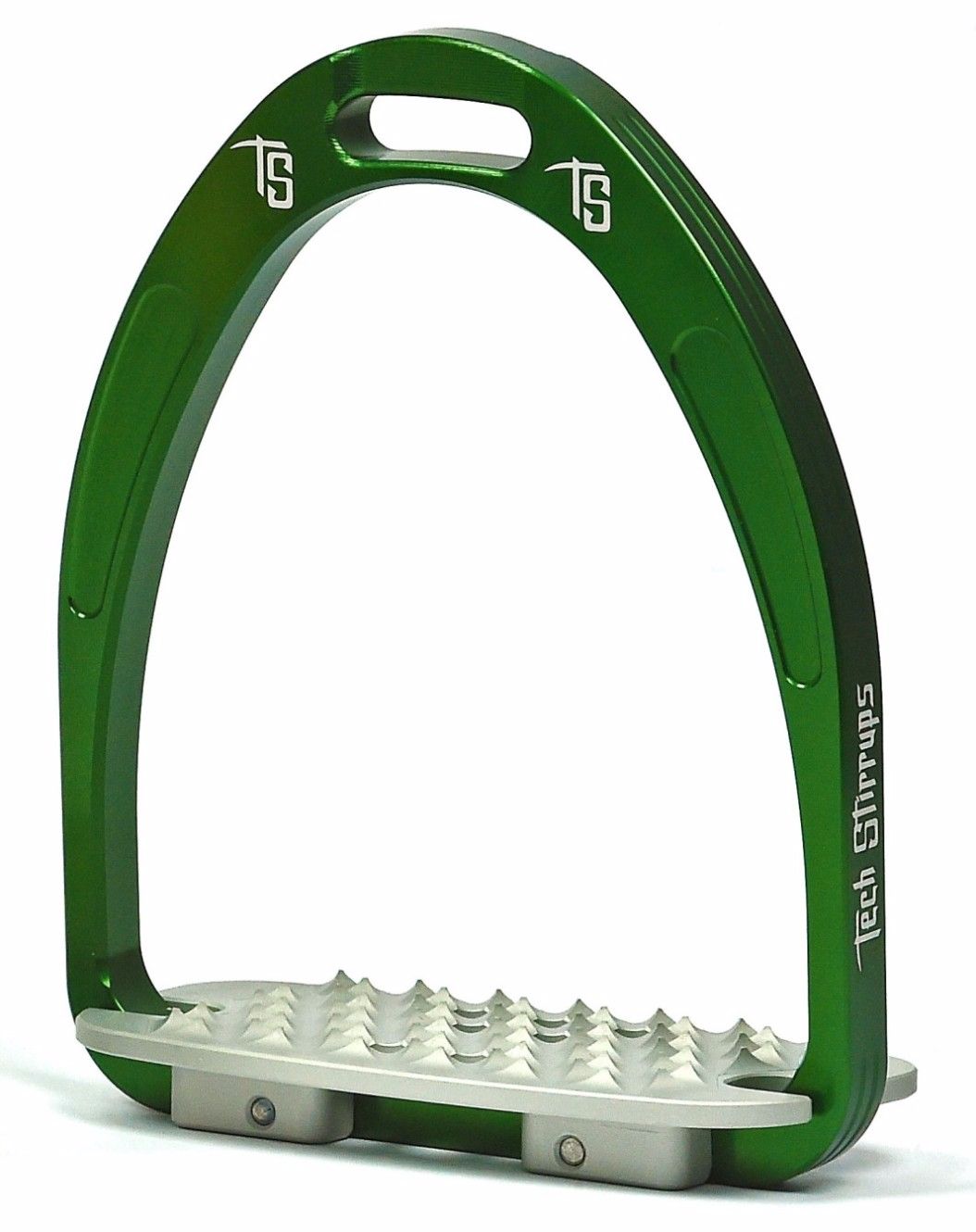 Tech Iris Classic CrossCountry Stirrups Silver, Tech stirrups, Italy