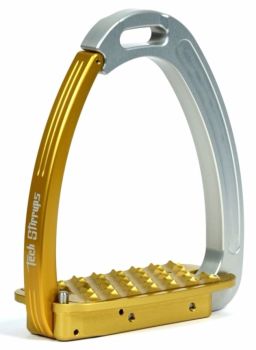 Tech Venice Magnetic Safety Stirrups - Gold/Silver (£229.17 Exc VAT & £275.00 Inc VAT)