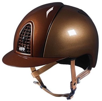 KEP Cromo Metal Metallic Riding Helmet - Caramel/Bronze Metallic (£462.50 Exc VAT & £555.00 Inc VAT)
