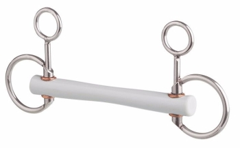 Filet Mullen Mouth Thin Comfort Bar Hanging Cheek Snaffle (Price £83.33 Exc VAT or £100.00 Inc VAT) Product Code 10282D