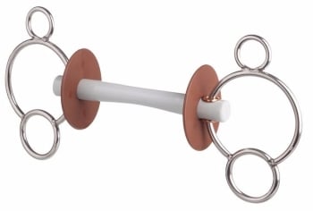 3-Ring Mullen Mouth Comfort Bar Snaffle (Price £100.00 Exc VAT or £120.00 Inc VAT) Product Code 10284