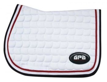 GPA Saddlepad - White (Price £54.17 Exc VAT & £65.00 Inc VAT)