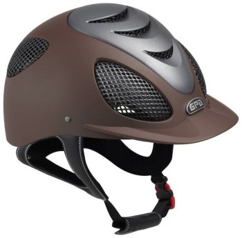GPA Speed' Air Evolution 2X Riding Helmet - Brown/Titane (£400.00 Exc VAT & £480.00 Inc VAT)