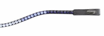 Browband “Delight“, curved Especially narrow, with large rhinestones (£29.17 Exc VAT and £35.00 Inc VAT) Product Code 202 16