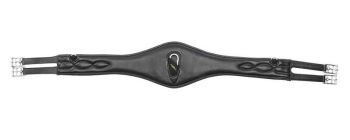 Kavalkade Soft Leather Long Girth "Comfort" without elastic - Black (£95.00 Exc VAT & £114.00 Inc VAT) Product Code 143 13