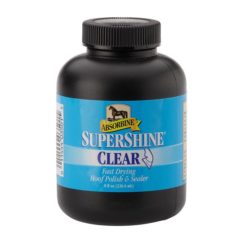 SuperShine® Hoof Polish & Sealer - Clear (£15.83 Exc VAT or £19.00 Inc VAT)