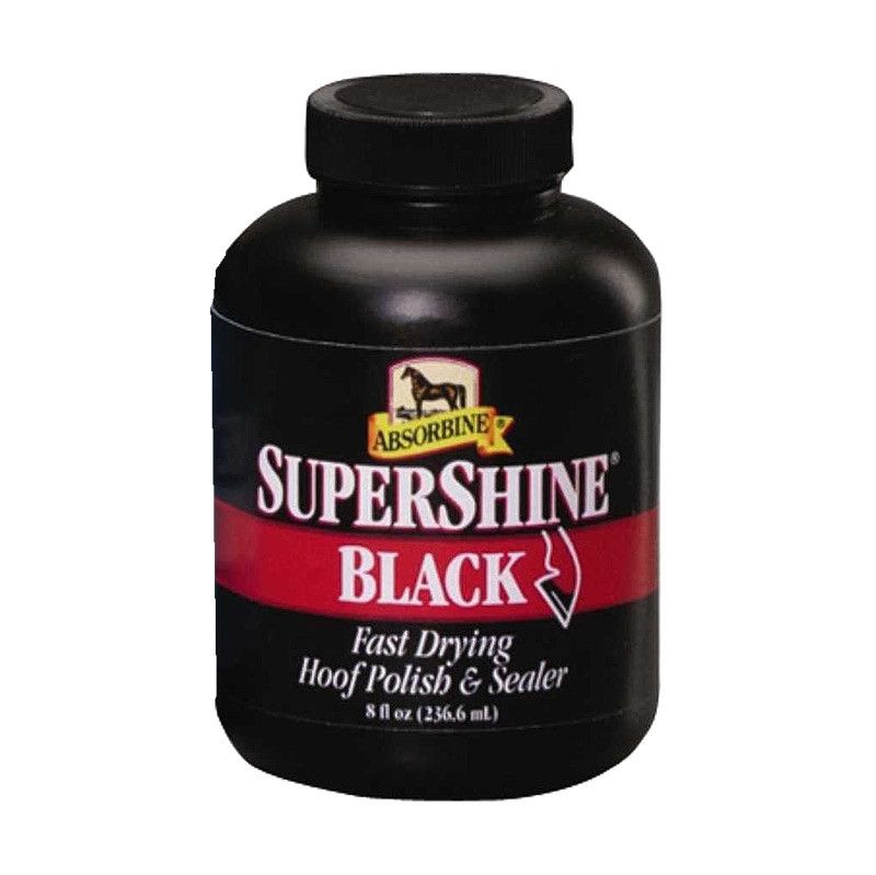 SuperShine® Hoof Polish & Sealer - Black (£15.83 Exc VAT or £19.00 Inc VAT)