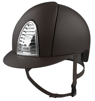 KEP CROMO 2.0 TEXTILE Riding Helmet - Brown/Chrome Grill (UK Customer £585.00 / EU & International Customer £487.50)
