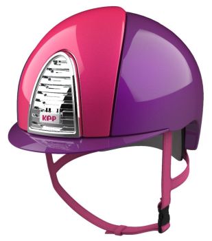 KEP CROMO 2.0 XC METAL Riding Helmet - Purple/Metal Cerise Panels (UK Customer £687.50 / EU & International Customer £572.92)