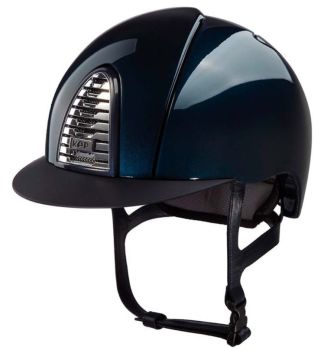 KEP Cromo 2.0 SHINE Riding Helmet - Navy Blue Shine (UK Customer Price £525.00 / EU & International Customer Price £437.50