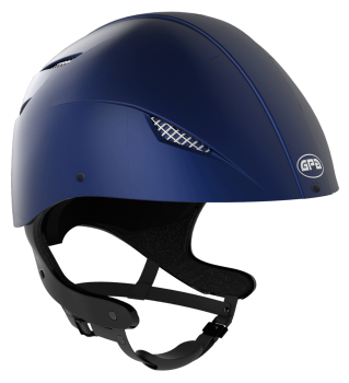GPA Easy Jock Up TLS Riding Helmet - (EU & International Customers £304.17 No VAT / UK Customers £365.00 Inc VAT) - Shell Colour - Matt Dark Blue