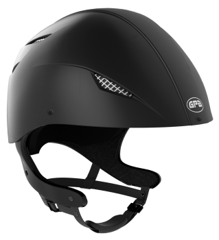 GPA Easy Jock Up TLS Riding Helmet - (EU & International Customers £304.17 No VAT / UK Customers £365.00 Inc VAT) - Shell Colour - Matt Black