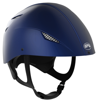GPA Easy Jock Up Hybrid Riding Helmet - (EU & International Customers £291.67 No VAT / UK Customers £350.00 Inc VAT) - Shell Colour - Matt Dark Blue
