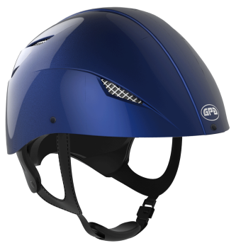 GPA Easy Jock Up Hybrid Riding Helmet - (EU & International Customers £291.67 No VAT / UK Customers £350.00 Inc VAT) - Shell Colour - Glossy Dark Blue
