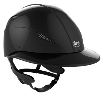 GPA Easy First Lady TLS Riding Helmet  - (EU & International Customers £304.17 No VAT / UK Customers £365.00 Inc VAT) - Shell Colour - Glossy Black