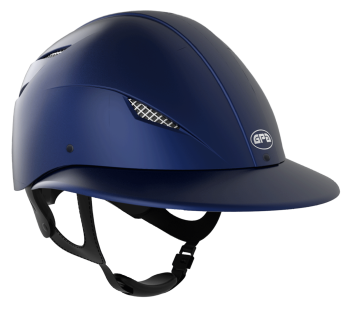 GPA Easy First Lady Hybrid Riding Helmet - (EU & International Customers £291.67 No VAT / UK Customers £350.00 Inc VAT) - Shell Colour - Matt Dark Blu