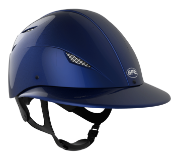 GPA Easy First Lady Hybrid Riding Helmet - (EU & International Customers £291.67 No VAT / UK Customers £350.00 Inc VAT) - Shell Colour - Glossy Dark B