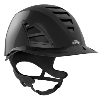GPA 4S First Lady TLS Riding Helmet (EU & International Customers £412.50 No VAT / UK Customers £495.00 Inc VAT) - Shell Colour  - Glossy Black
