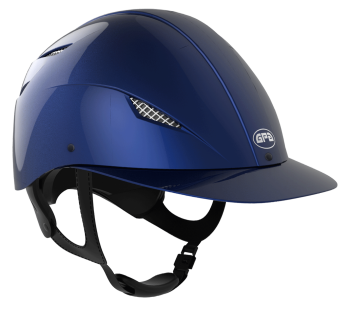 GPA Easy EVO Hybrid Riding Helmet (EU & International Customers £287.50 No VAT / UK Customers £345.00 Inc VAT) - Shell Colour - Glossy Dark Navy