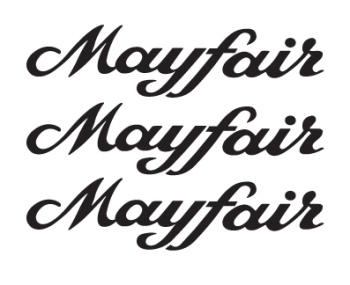Mayfair Side and Bootlid Decals