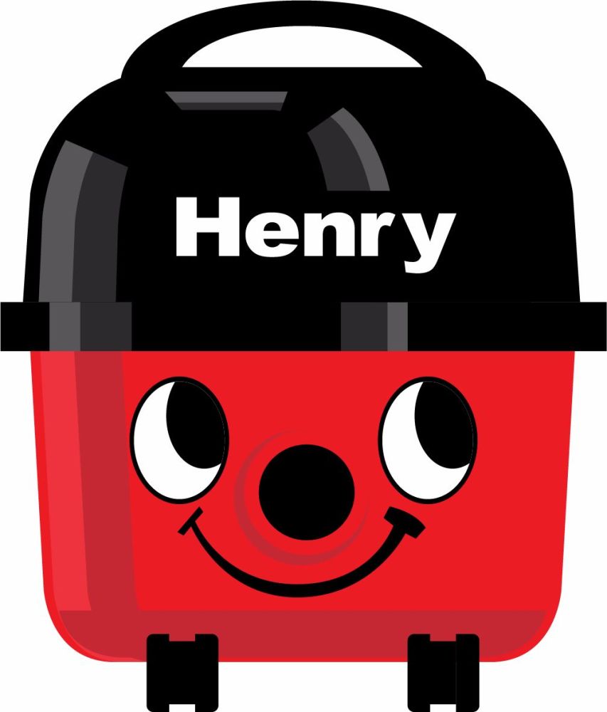 Henry Hoover Face Decal