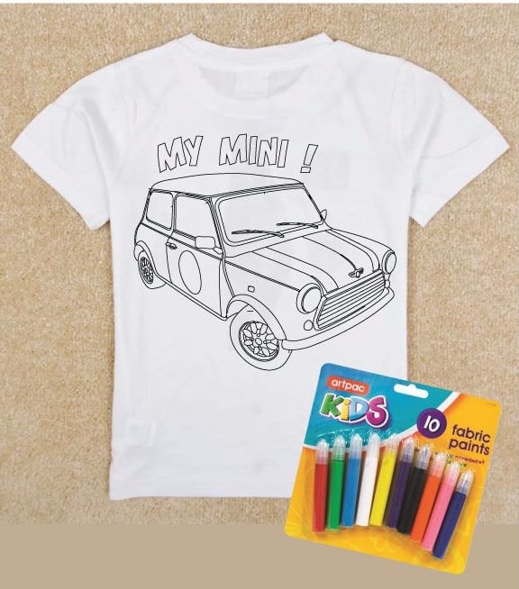 colouring in kids T shirt