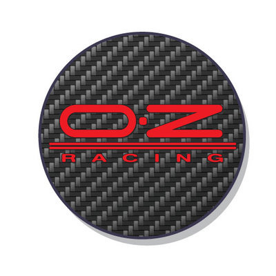 OZ Racing red over carbon effect