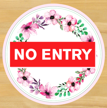 GARLAND-no-entry