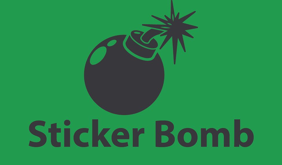 Sticker Bomb